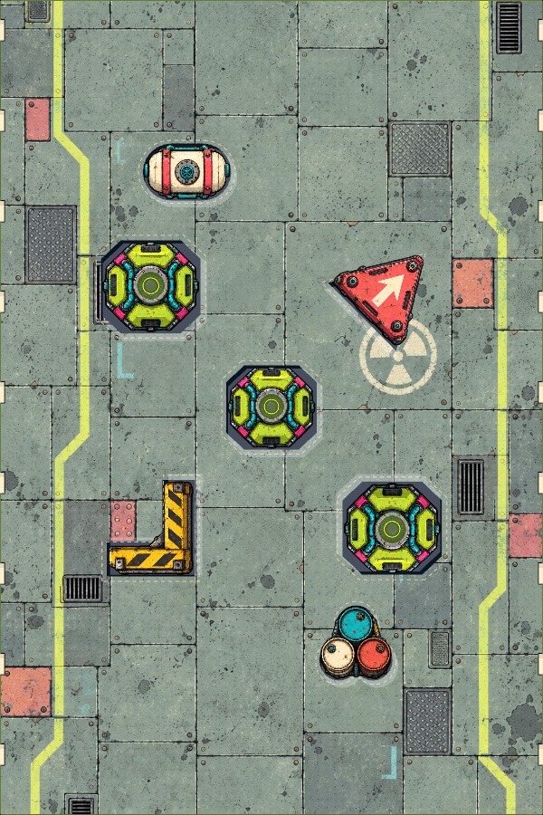 Overhead view of Reactor Rodeo