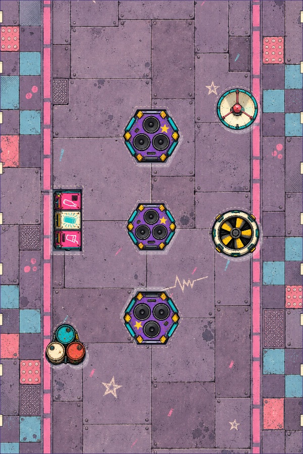 Overhead view of Disco Demolition